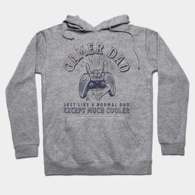 Gamer Dad Hoodie by Issho Ni